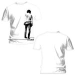 The Doors: Unisex T-Shirt/Solitary (Back Print) (Small)