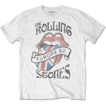 The Rolling Stones: Unisex T-Shirt/Europe 82 (Large)