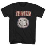 Nirvana: Unisex T-Shirt/Distressed Logo (Medium)