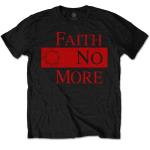 Faith No More: Unisex T-Shirt/Classic New Logo Star (X-Large)