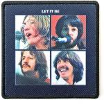 The Beatles: Standard Printed Patch/Let It Be Album Cover