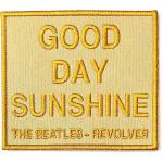 The Beatles: Standard Woven Patch/Good Day Sunshine