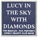 The Beatles: Standard Patch/Lucy In The Sky with Diamonds