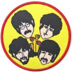 The Beatles: Standard Woven Patch/Yellow Submarine Periscopes & Heads