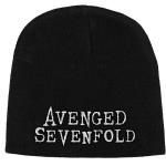 Avenged Sevenfold: Unisex Beanie Hat/Logo