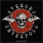 Avenged Sevenfold: Standard Woven Patch/Distressed Skull