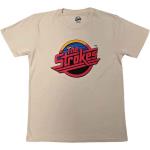The Strokes: Unisex T-Shirt/Red Logo (Large)