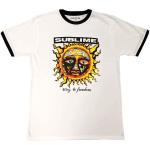 Sublime: Unisex Ringer T-Shirt/40oz. To Freedom (Large)
