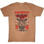 Van Halen: Unisex T-Shirt/World Invasion (Distressed) (Medium)
