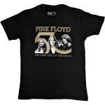 Pink Floyd: Unisex T-Shirt/Band Photo & 50th Logo (Large)