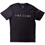 The Cure: Unisex Hi-Build T-Shirt/Circle Logo (Large)