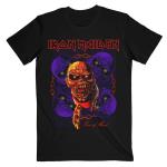 Iron Maiden: Unisex T-Shirt/Piece of Mind Multi Head Eddie (Medium)