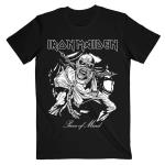 Iron Maiden: Unisex T-Shirt/Piece of Mind Mono Eddie (Large)