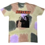 Nirvana: Unisex T-Shirt/Flipper (Multicolour) (Wash Collection) (Small)
