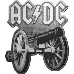 AC/DC: Pin Badge/For Those About To Rock (Die-Cast Relief)