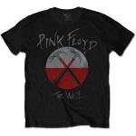 Pink Floyd: Unisex T-Shirt/The Wall Hammers Logo (Large)