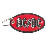 AC/DC: Keychain/Oval Logo (Double Sided Patch)