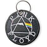 Pink Floyd: Keychain/Circle Logo (Double Sided Patch)