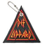Def Leppard: Keychain/Tri-Logo (Double Sided Patch)