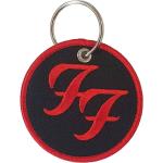 Foo Fighters: Keychain/Circle Logo (Double Sided Patch)