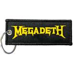 Megadeth: Keychain/Logo (Double Sided Patch)