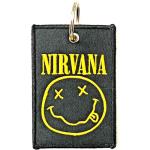 Nirvana: Keychain/Happy Face (Double Sided)