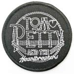 Tom Petty & The Heartbreakers: Standard Woven Patch/Circle Logo