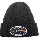 Pink Floyd: Unisex Beanie Hat/The Dark Side of the Moon White Border (Cable Knit)