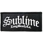 Sublime: Standard Woven Patch/C.A. Logo