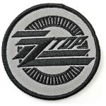 ZZ Top: Standard Woven Patch/Circle Logo