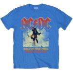AC/DC: Unisex T-Shirt/Blow Up Your Video (Medium)