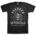 Avenged Sevenfold: Unisex T-Shirt/So Grim Orange County (Small)