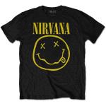 Nirvana: Kids T-Shirt/Yellow Happy Face (1-2 Years)