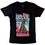 David Bowie: Unisex T-Shirt/Moonage 11 Fade (Embellished) (Large)