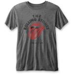 The Rolling Stones: Unisex T-Shirt/New York City 75 (Burnout) (Medium)