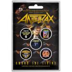 Anthrax: Button Badge Pack/Among the Living (Retail Pack)