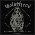 Motörhead: Standard Woven Patch/49% Motherfucker