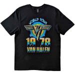 Van Halen: Unisex T-Shirt/World Tour `78 (Medium)