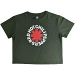 Red Hot Chili Peppers: Ladies Crop Top/Classic Asterisk (XX-Large)