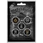 Motörhead: Button Badge Pack/Clean Your Clock