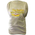 The Beatles: Ladies T-Shirt/Yellow Submarine (Discharge Print/Oil Wash) (Medium)