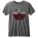 Pink Floyd: Unisex T-Shirt/The Wall Hammers (Burnout) (Medium)
