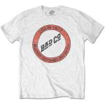 Bad Company: Unisex T-Shirt/Burnin` Through America (Medium)