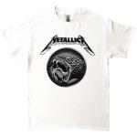 Metallica: Unisex T-Shirt/Black Album Poster (Medium)