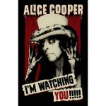 Alice Cooper: Textile Poster/I`m Watching You