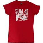 Sum 41: Ladies T-Shirt/Embrace (Ex-Tour) (X-Large)