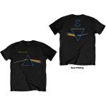 Pink Floyd: Unisex T-Shirt/Dark Side of the Moon Flipped (Back Print) (Medium)