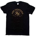 Foo Fighters: Unisex T-Shirt/Arched Stars (Medium)