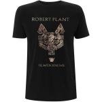 Robert Plant: Unisex T-Shirt/Heaven Knows (Large)