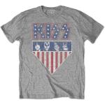 KISS: Unisex T-Shirt/Stars And Stripes (XX-Large)